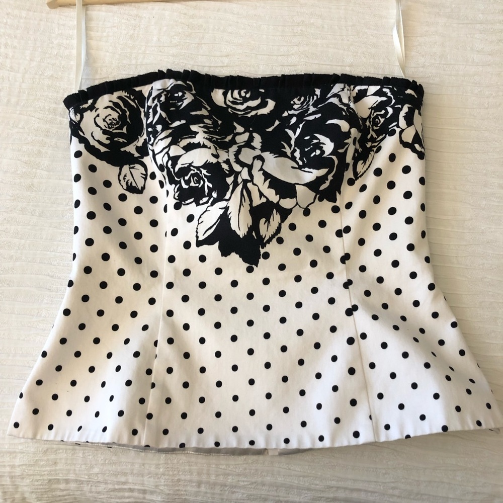 White House Black Market Corset Top